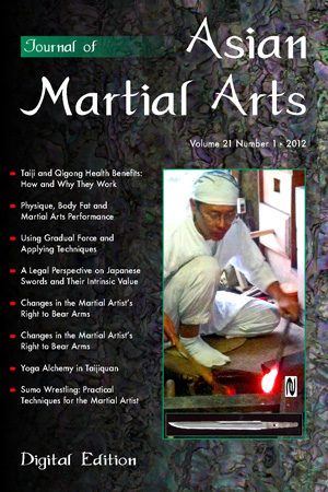 2012 Journal of Asian Martial Arts
